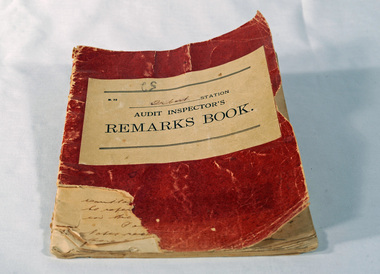 Victorian Railways remarks book, Victorian Railways, c. 1940s