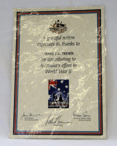 certificate, 2000
