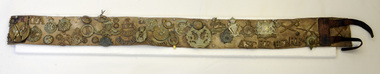 WW1 belt with medals, WW1