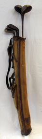 set of golf clubs, Forgan of St. Andrews, late 19th century - early 20th century