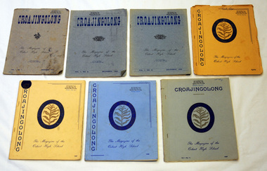 magazines, Orbost High School, Croajingalong, 1954-1959