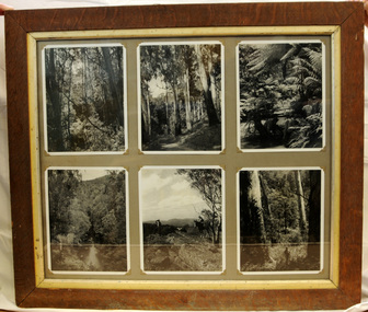 framed photographs, 1937