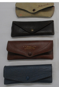 glasses' cases, c. 1950s - 1980s