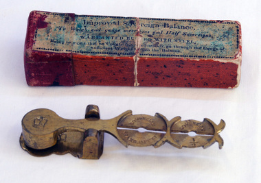 sovereign balance, c 19th century
