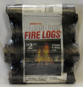 fire logs, 1970's