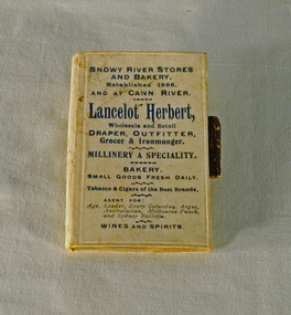 book /  souvenir, Lancelot Herbert, Snowy River Stores and Bakery and at Cann River, c. 1910-20