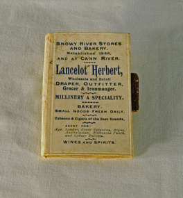 book /  souvenir, Lancelot Herbert, Snowy River Stores and Bakery and at Cann River, c. 1910-20
