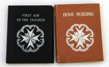 books, First Aid to the Injured ; Home Nursing, 1918-1919