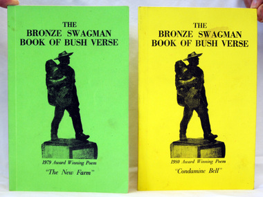 two books, The Bronze Swagman Book Of Bush Verse, 1979 ; 1980