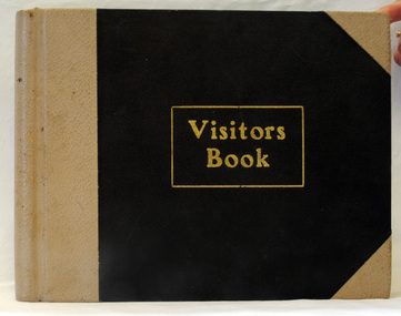 book, Visitors Book