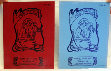 books, Women Writers Group, Potpourri Poetry & Writing of Gippsland Women, 1985/1986