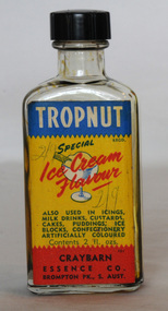 Tropnut Flavour bottle, 1950's