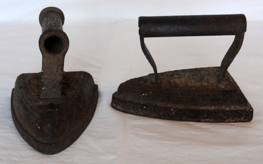 flat irons, C 1890's - 1910