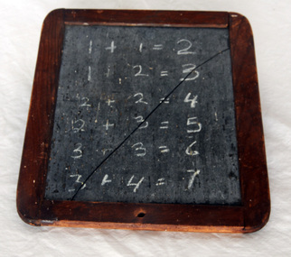 school slate, 1930's -1940's