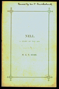 book, Nell - A Story of the Sea, 1906