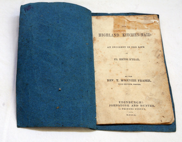 book, Highland Kitchen-Maid, 1850