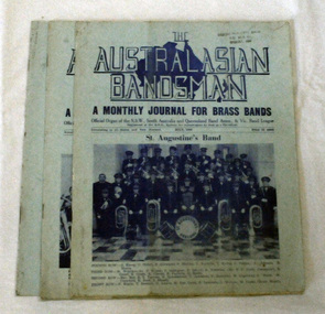 jounals, Australasian Bandsman, July, October, November 1966