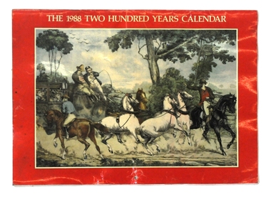 calendar, 1988 200 YEAR CALENDAR, 1988
