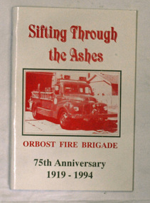 books, Sifting Through The Ashes, 1994