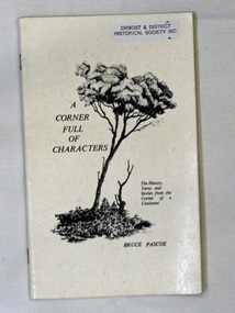 book, A Corner Full of Characters, 1981