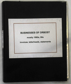 folder, Orbost Businesses 1980's/1990's, 2012