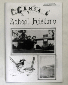 book, Peisley, Allan B, Genoa School History, second half 20th century