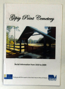 book, Gypsy Point Cemetery