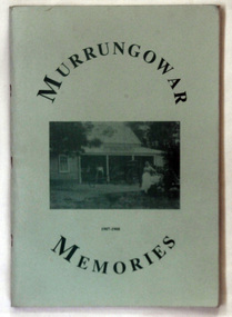 books, R. & M. North, Murrangowar Memories