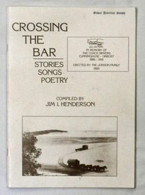 Book, Crossing The Bar, 1993