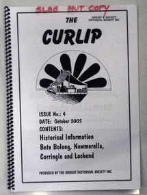 book, The curlip No: 4, October 2005