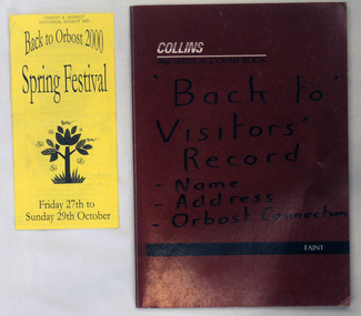 brochure, Osborne, Janette, Back To Orbost 2000 Spring Festival, 2000