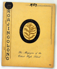 magazine, Croajingolong 1957, 1957