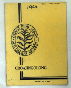 magazine, Croajingolong 1964, 1964