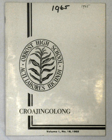 magazines, Croajingolong 1965, 1965