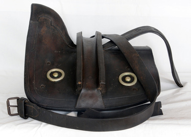 dray saddle, late 19th - mid 20th century