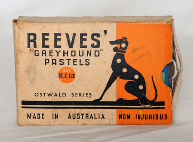 box of pastels, 20th century