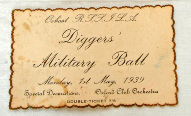 invitation, 1939