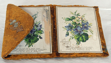 birthday card, late 19th -early 20th century