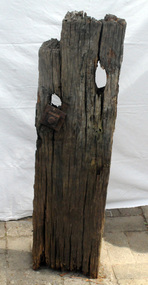 timber post, 1880's