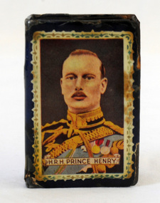 match box holder, 1934