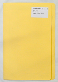 folder of documents, 1992-1993