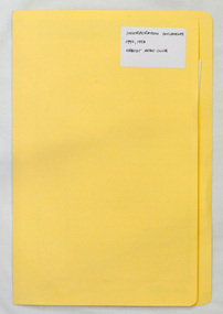 folder of documents, 1992-1993
