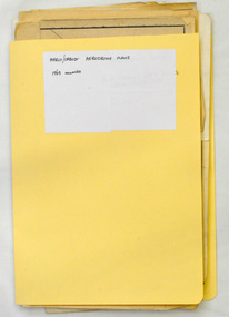 folder, 1962-1968