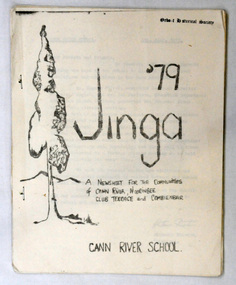 newsletter, Jinga, July 1979