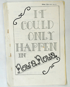 magazine, It Could Only Happen in Nowa Nowa, 1988