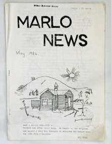 newsletter, Marlo News, May 1984