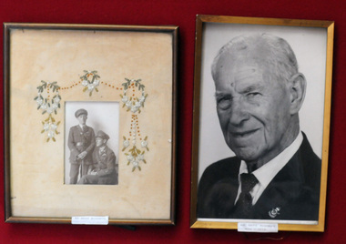 framed photographs, 2420.1 : WW1 2420.2 : late 1970's
