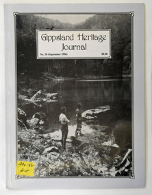 journals, Gippsland Heritage Journal, September 1996
