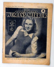 magazine, The Australian Woman's Mirror, September 1945