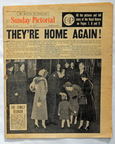 newspaper, Sunday pictorial Newspapers Ltd, Sunday Pictorial, 18 November 1951